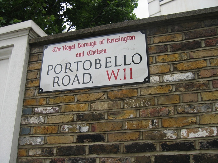 London Portobello street
