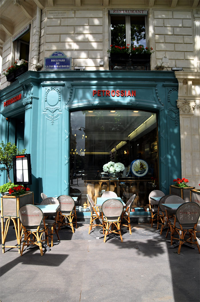 boutique Petrossian Paris