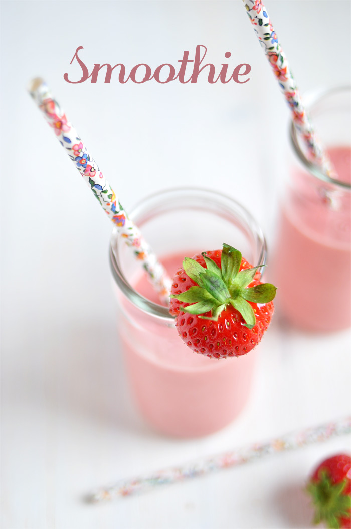 smoothie fraise pasteque