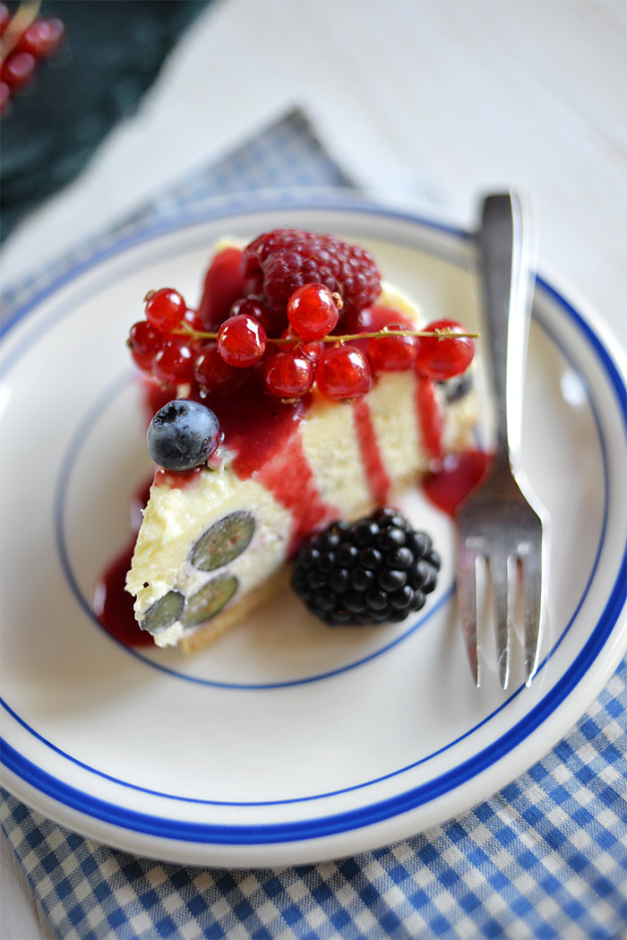 cheesecake aux bleuets