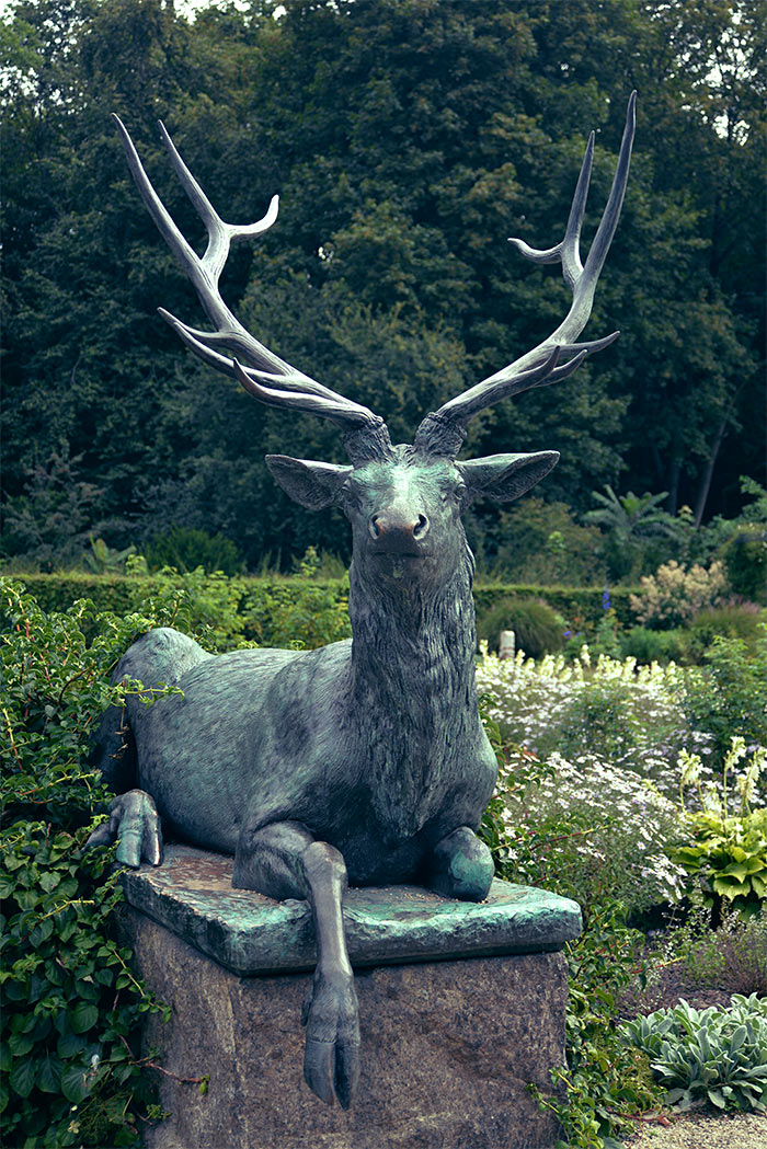 statue Cerf Tiergarten