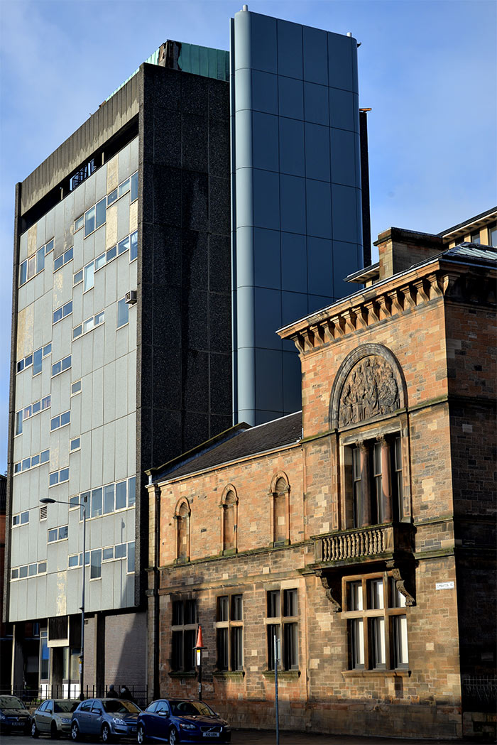 Glasgow city buildings