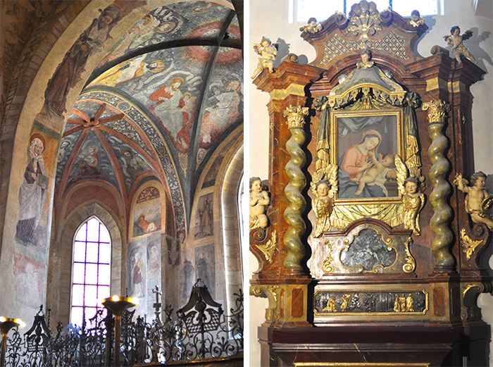 fresque prague basilique saint georges
