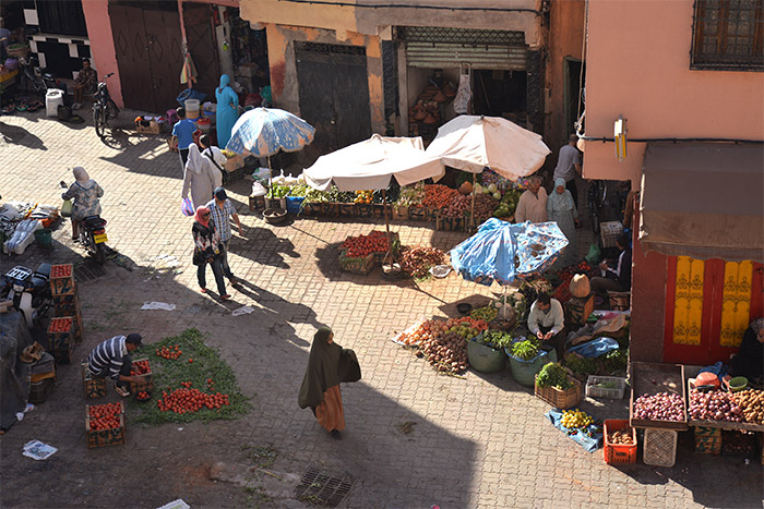 marché à marrakech