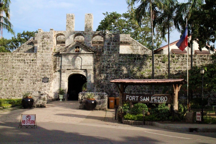 fort san pedro cebu city philippines