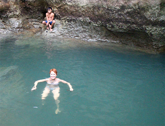 Tayangban cave pool Siargao