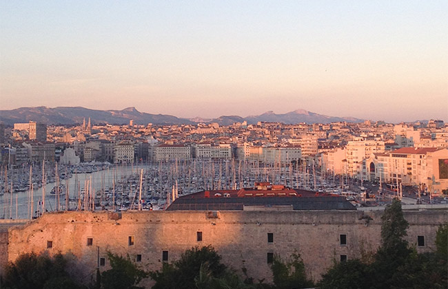 vieux port marseille france