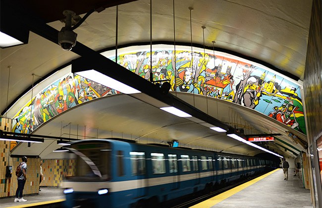 montreal art metro