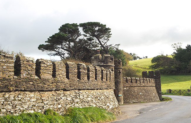 chateau Caerhays Cornouailles