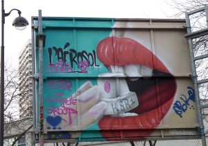 Paris Aerosol street art