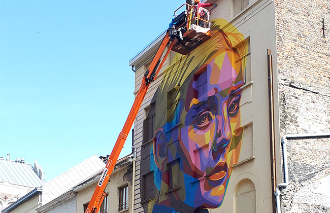 ostende Dourone street art