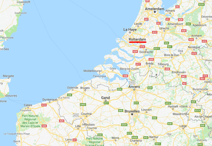 rotterdam map