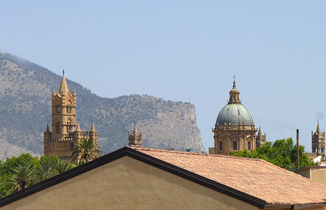 palerme en sicile toits