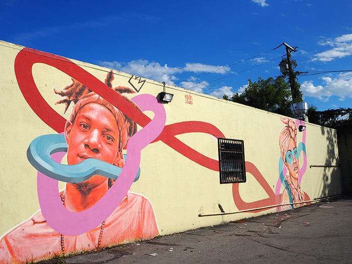 Kevin Ledo mural little haiti
