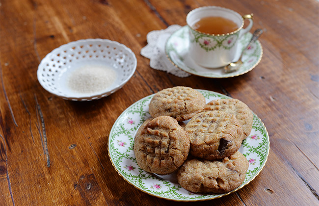 cookies beurre cacahouete recette