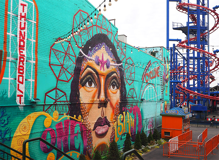 coney island street art