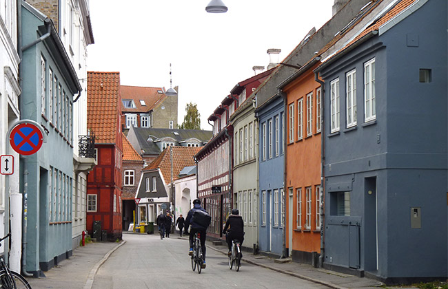 danemark aarhus maisons vélo