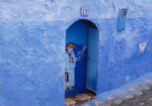 village bleu maroc chefchaouen
