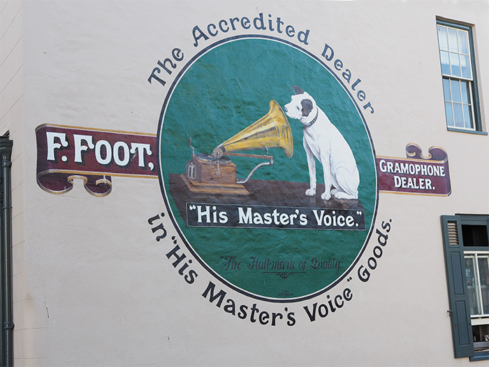 jersey st helier his master voice dog
