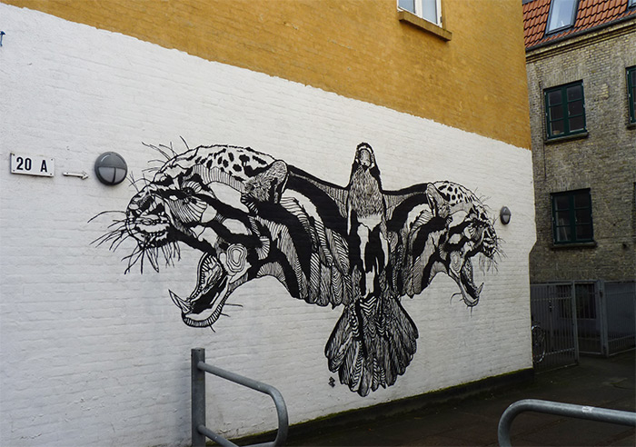aalborg street art danemark