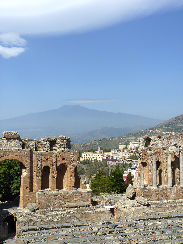 sicile theatre antique grec taormina