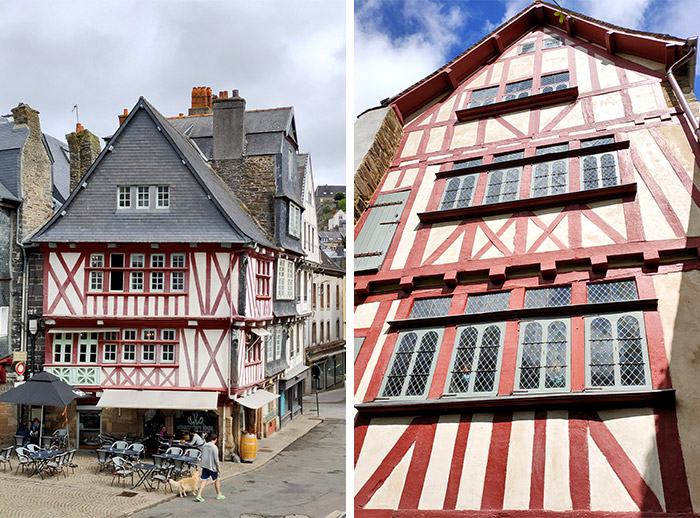 maisons colombages morlaix
