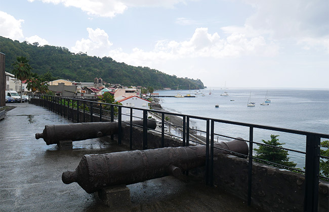 baie de saint pierre martinique