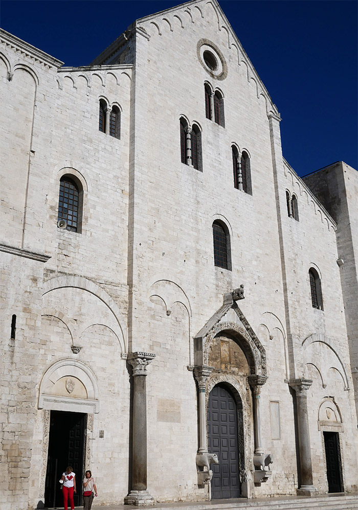 basilique Saint Nicolas Bari Pouilles