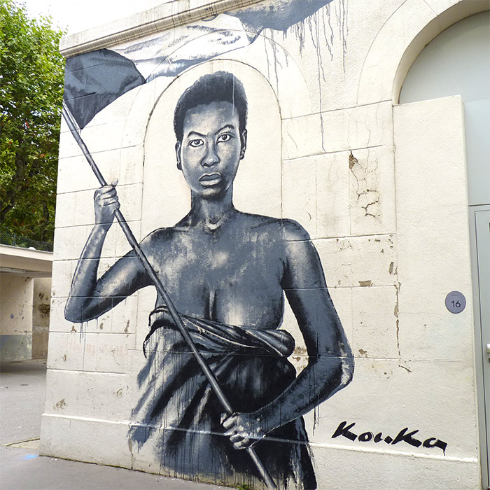 street art kouka saint etienne chappe