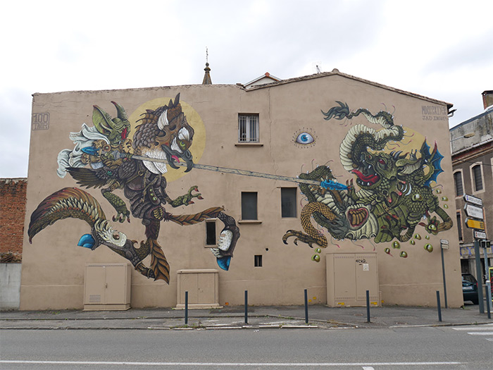 100taur montauban street art