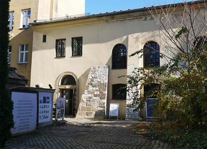 kazimierz cracovie synagogue popper