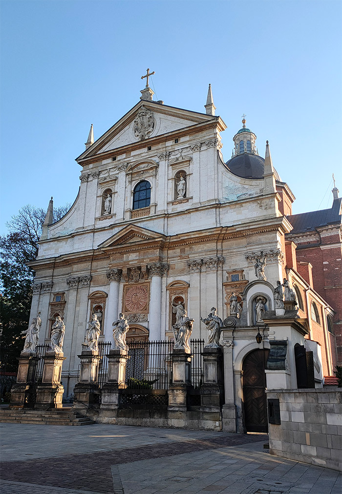 église saint pierre saint paul cracovie