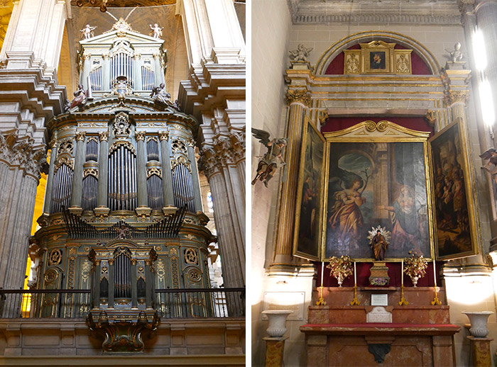 malaga cathédrale andalousie