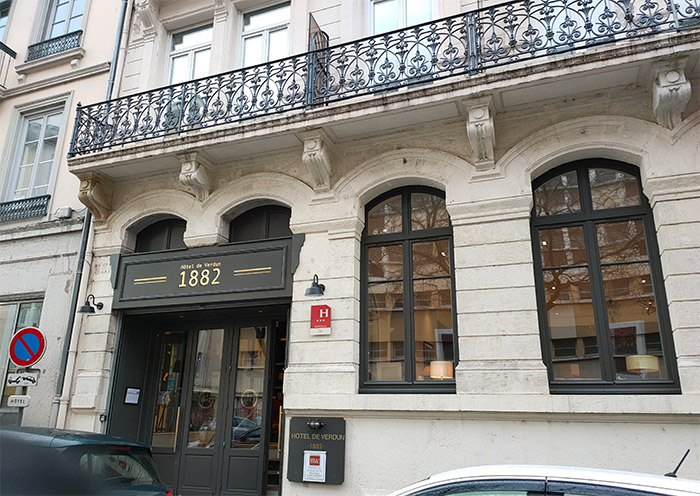 hotel lyon perrache 3 étoiles verdun 1882