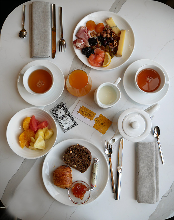 breakfast le leonor hotel