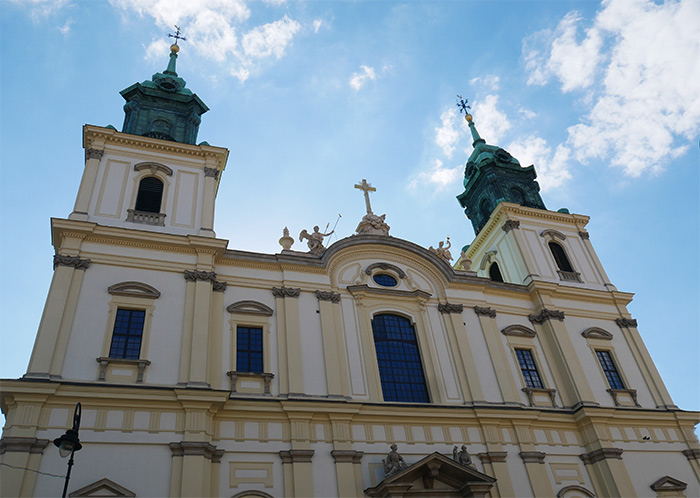 varsovie pologne église