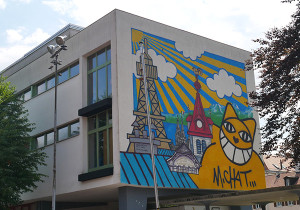 le locle mr chat street art exomusee