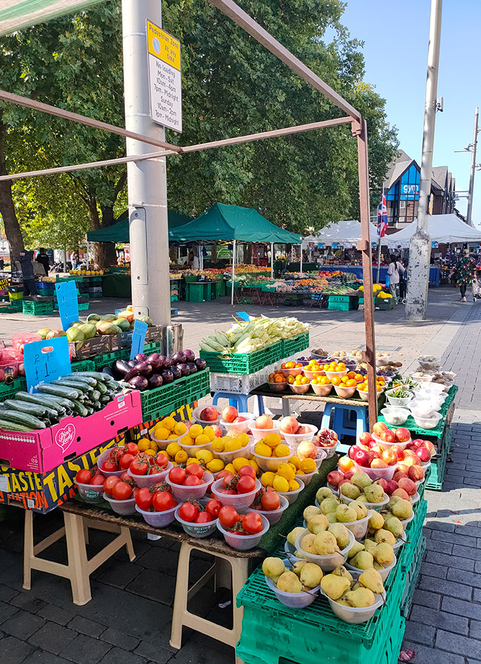 marché walthamstow fruits