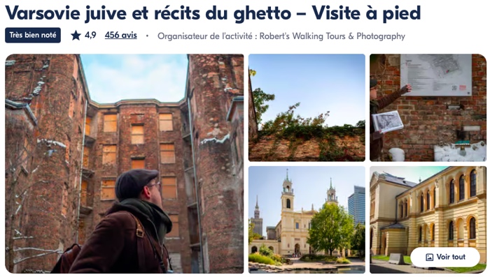 visite Varsovie Pologne