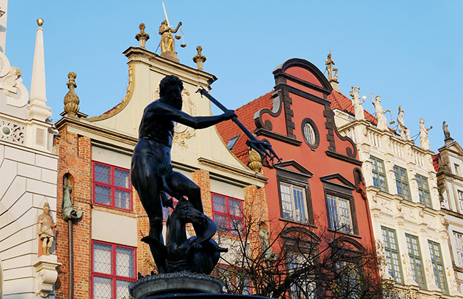 gdansk neptune statue