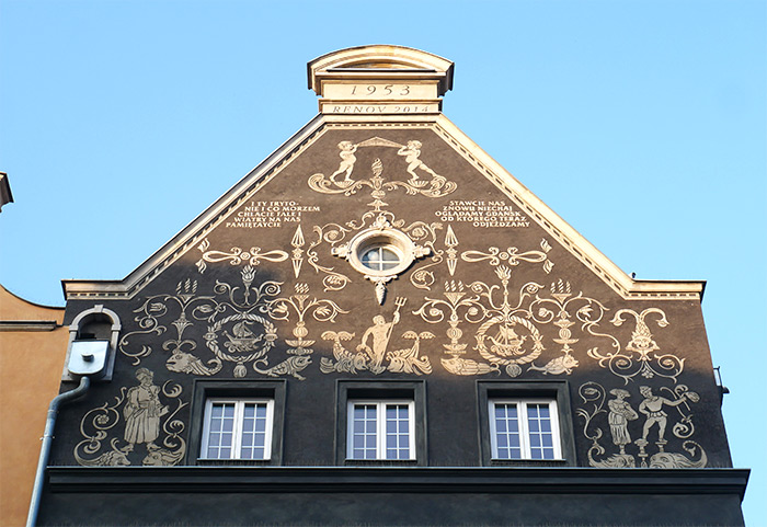 façade voie royale gdansk