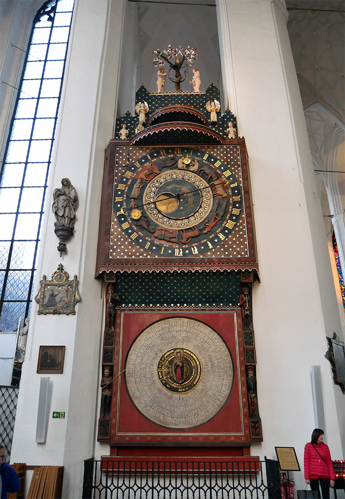 gdansk horloge astronomique