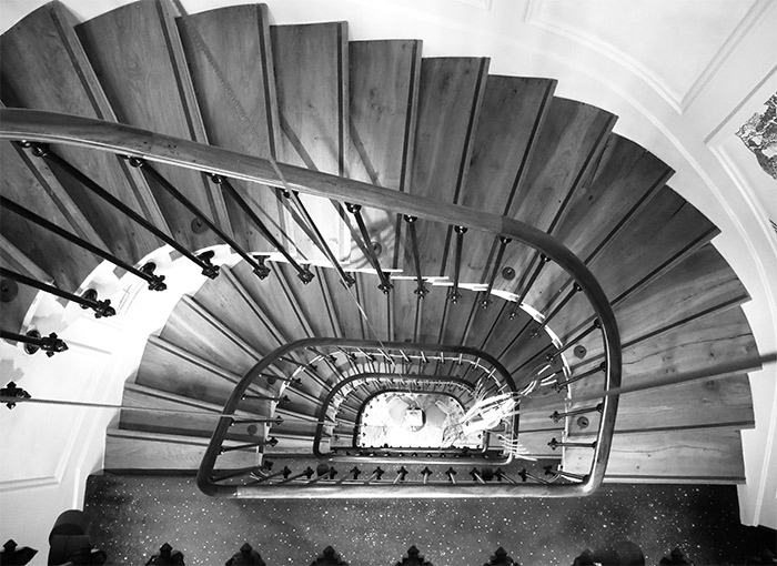 escalier hotel la belle juliette