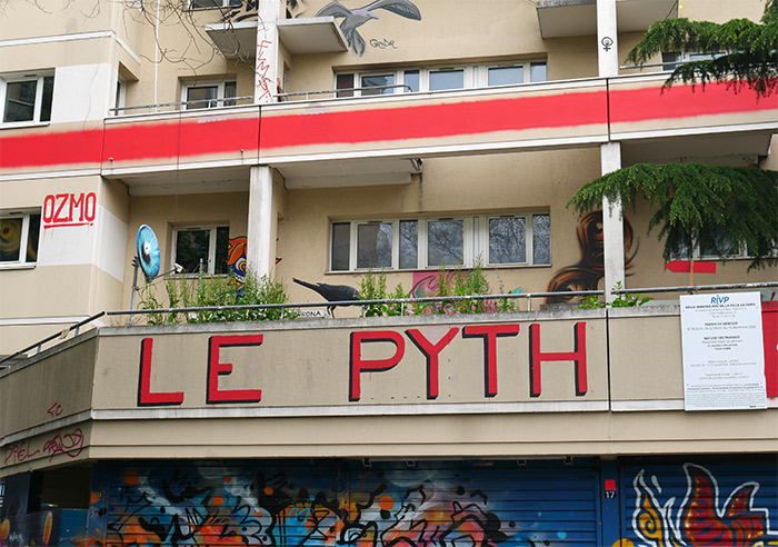 street art pyth duvernois paris