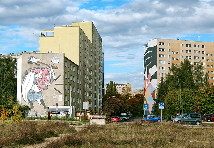street art gdansk ozmo