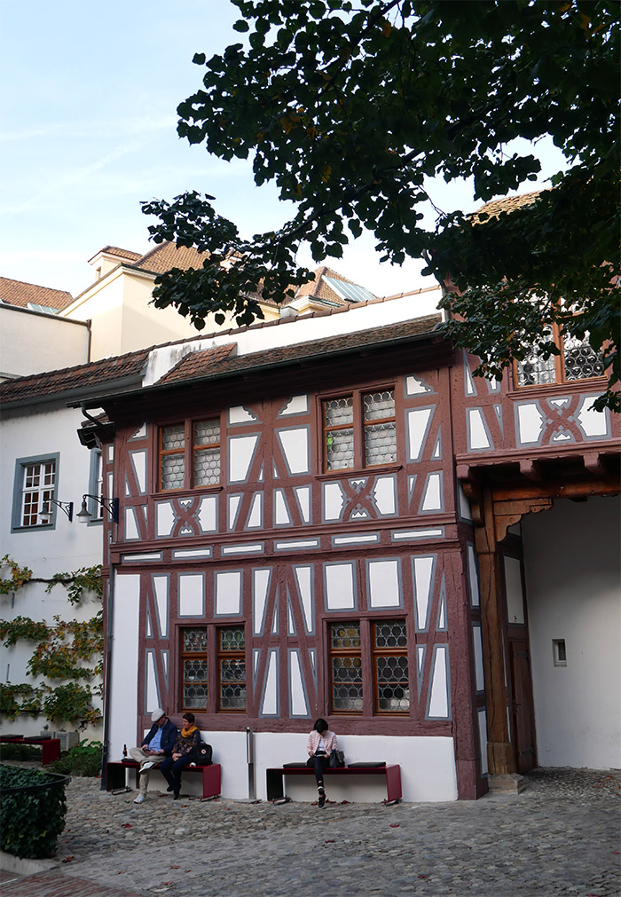 maison médiévale bale suisse