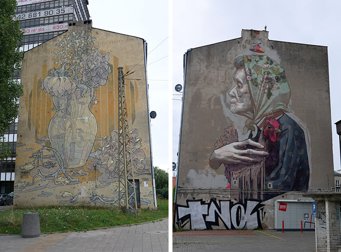 lodz pologne street art