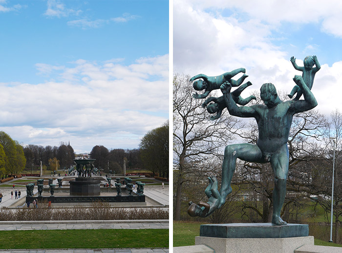 oslo vigeland sculpture park