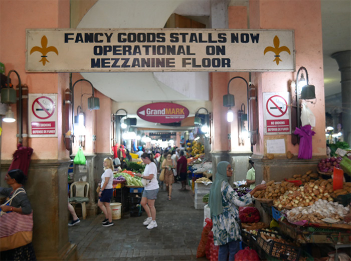 marché couvert port louis ile maurice