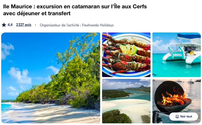 excursion ile aux cerfs maurice